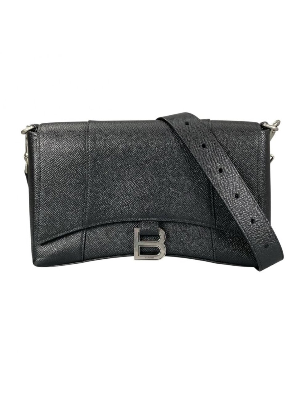 Balenciaga Downtown Cross Bag XS Shoulder Bag Leather Black